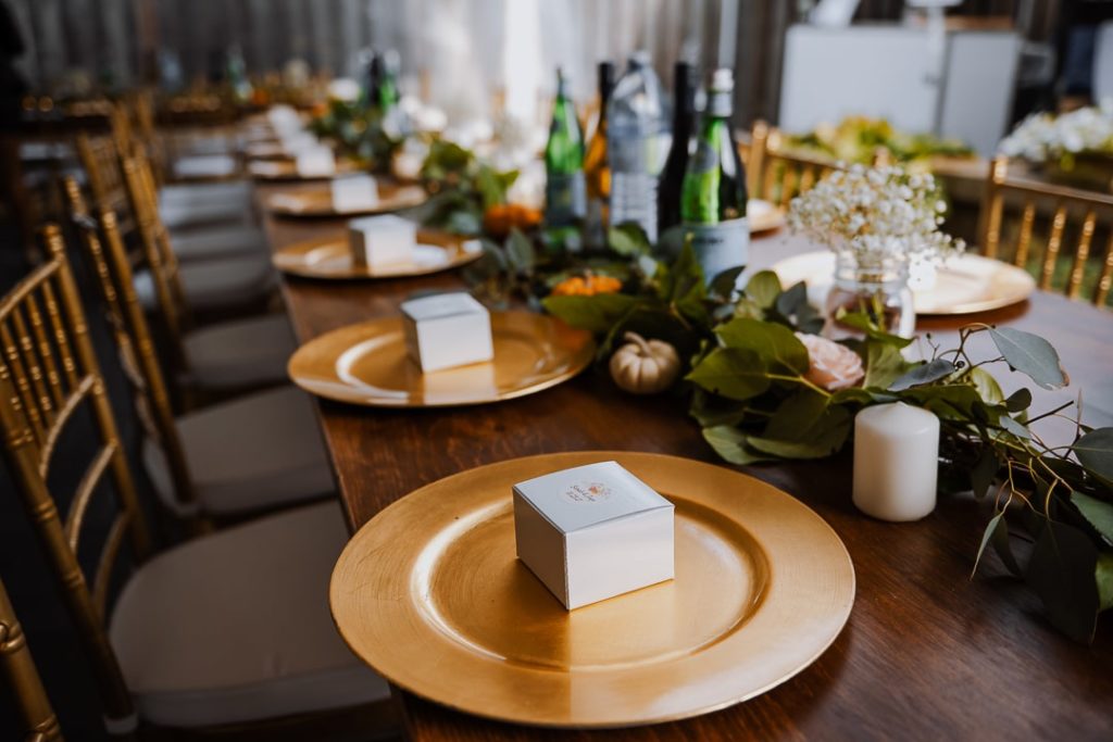 toronto wedding table setting