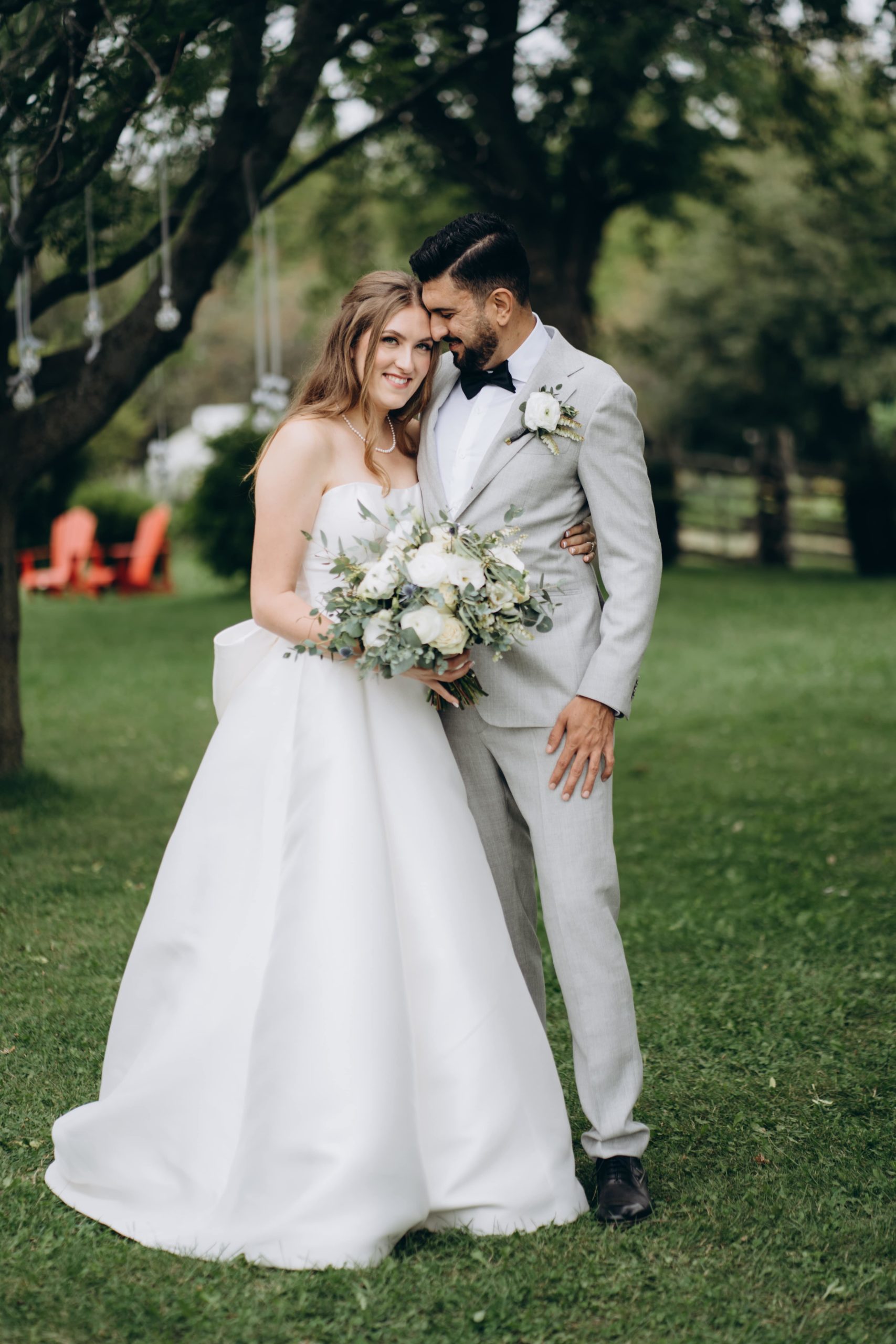 Toronto Couple Portrait on Wedding Day